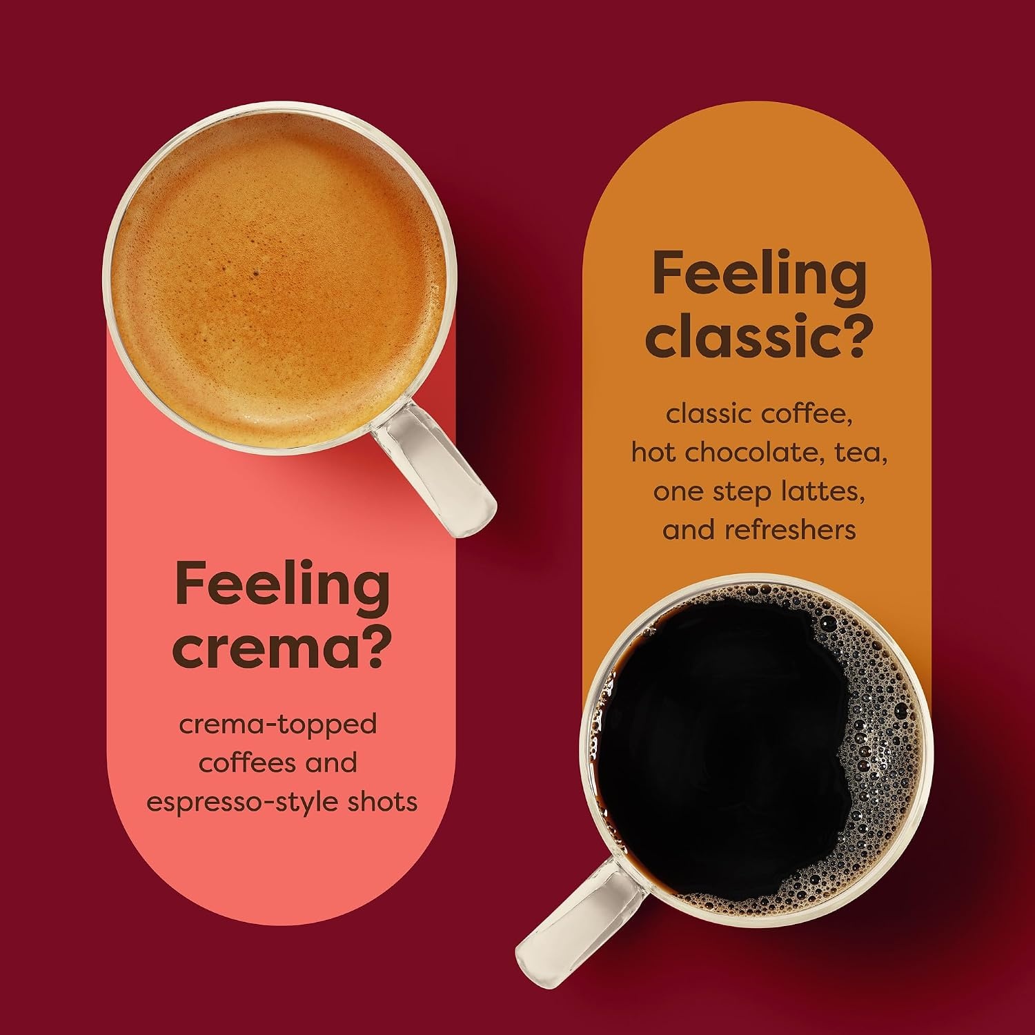 image:imageKeurig KCrema Single Serve KCup Pod Coffee Maker PressureInfusion ampamp MultiStream Technology Brews CremaTopped Coffee EspressoStyle Shots Classic Coffee Tea Cocoa 72 oz Removable Reservoir