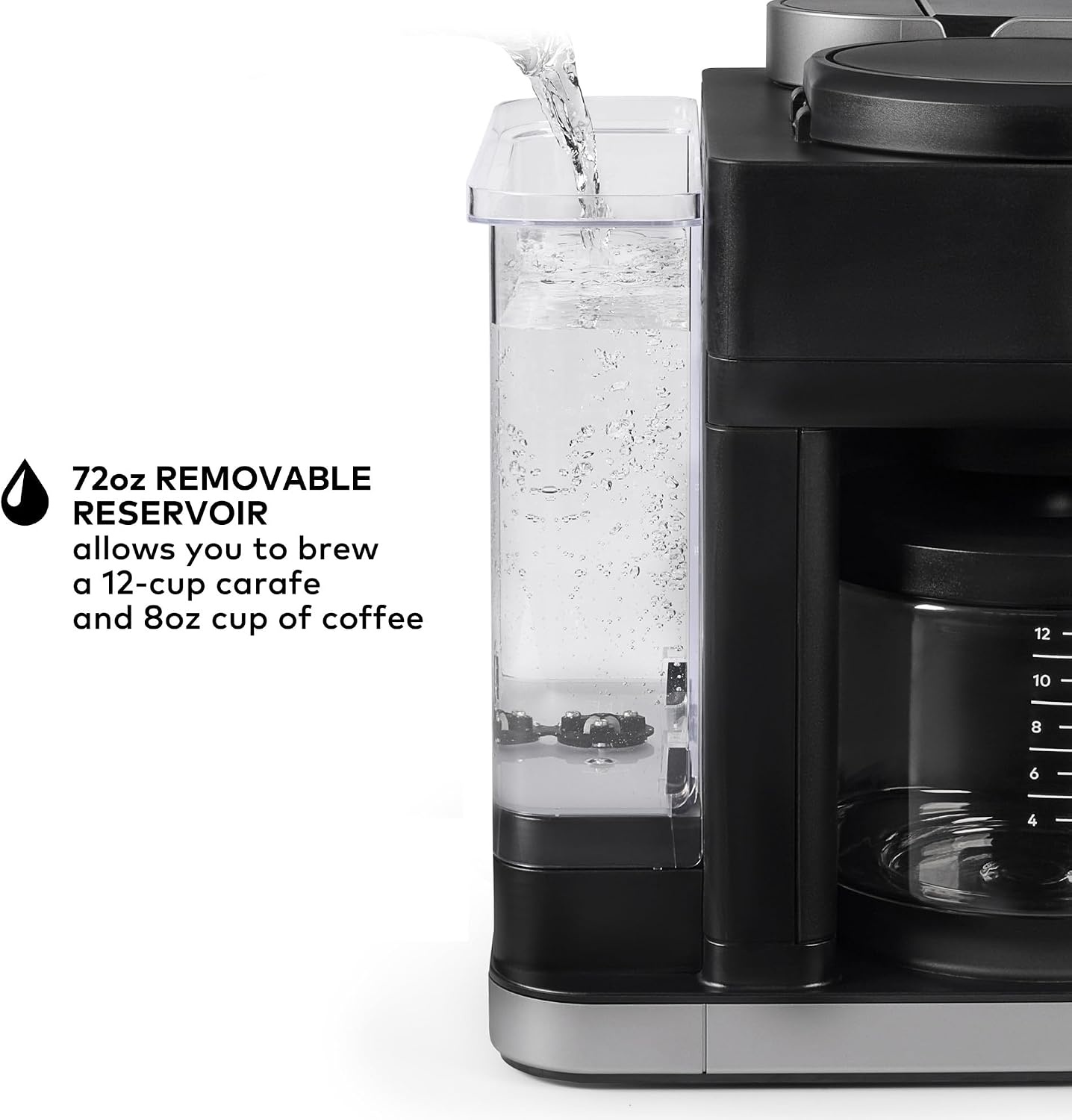 image:imageKeurig KDuo Hot ampamp Iced Single Serve ampamp Carafe Coffee Maker MultiStream Technology 72oz Reservoir Ideal for Holiday Hosting ampamp Gift Giving Gen 2