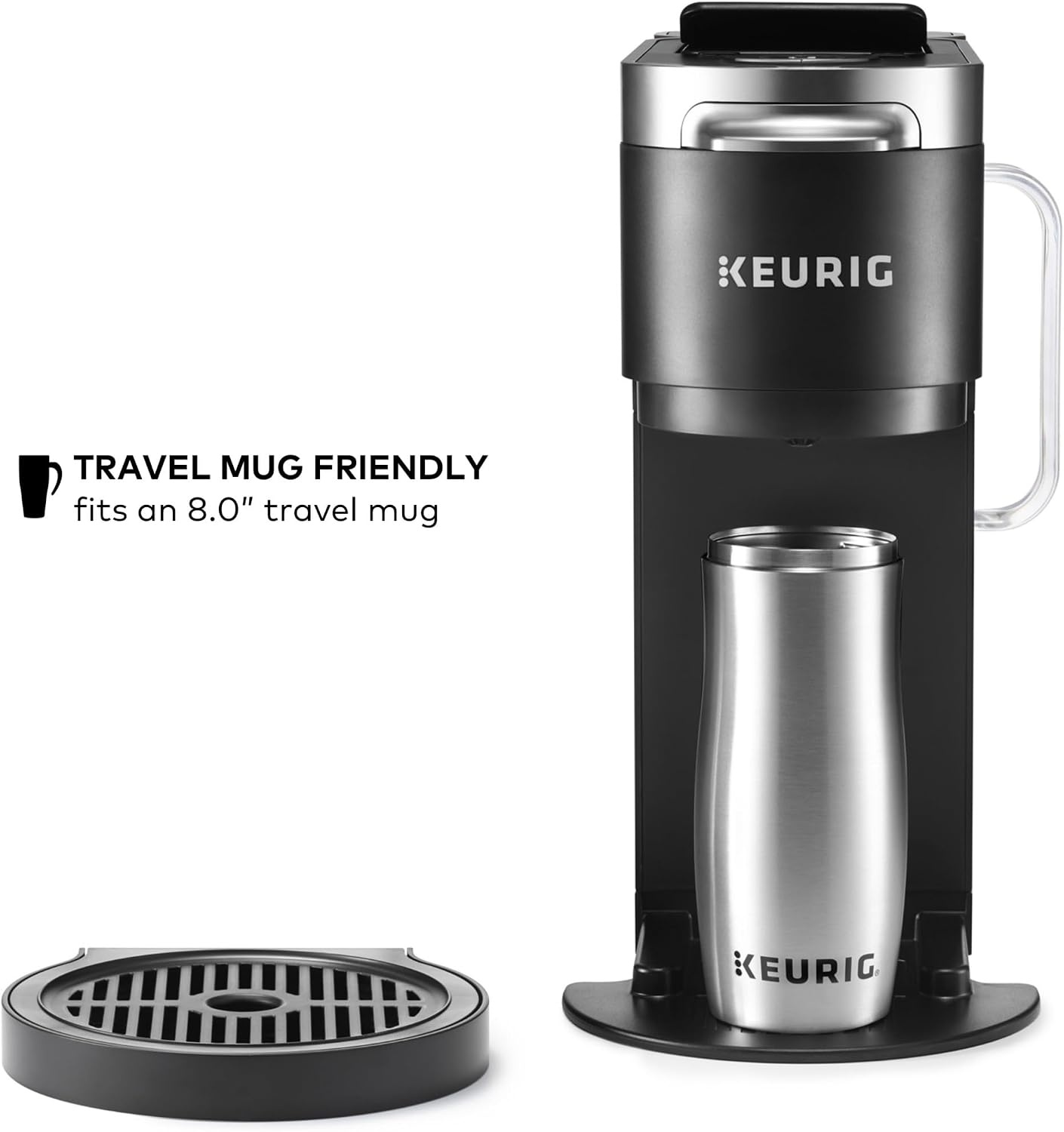 image:imageKeurig KDuo Plus Single Serve ampamp Carafe Coffee Maker MultiPosition 60oz Removable Reservoir Programmable Auto Brew Carafe Black