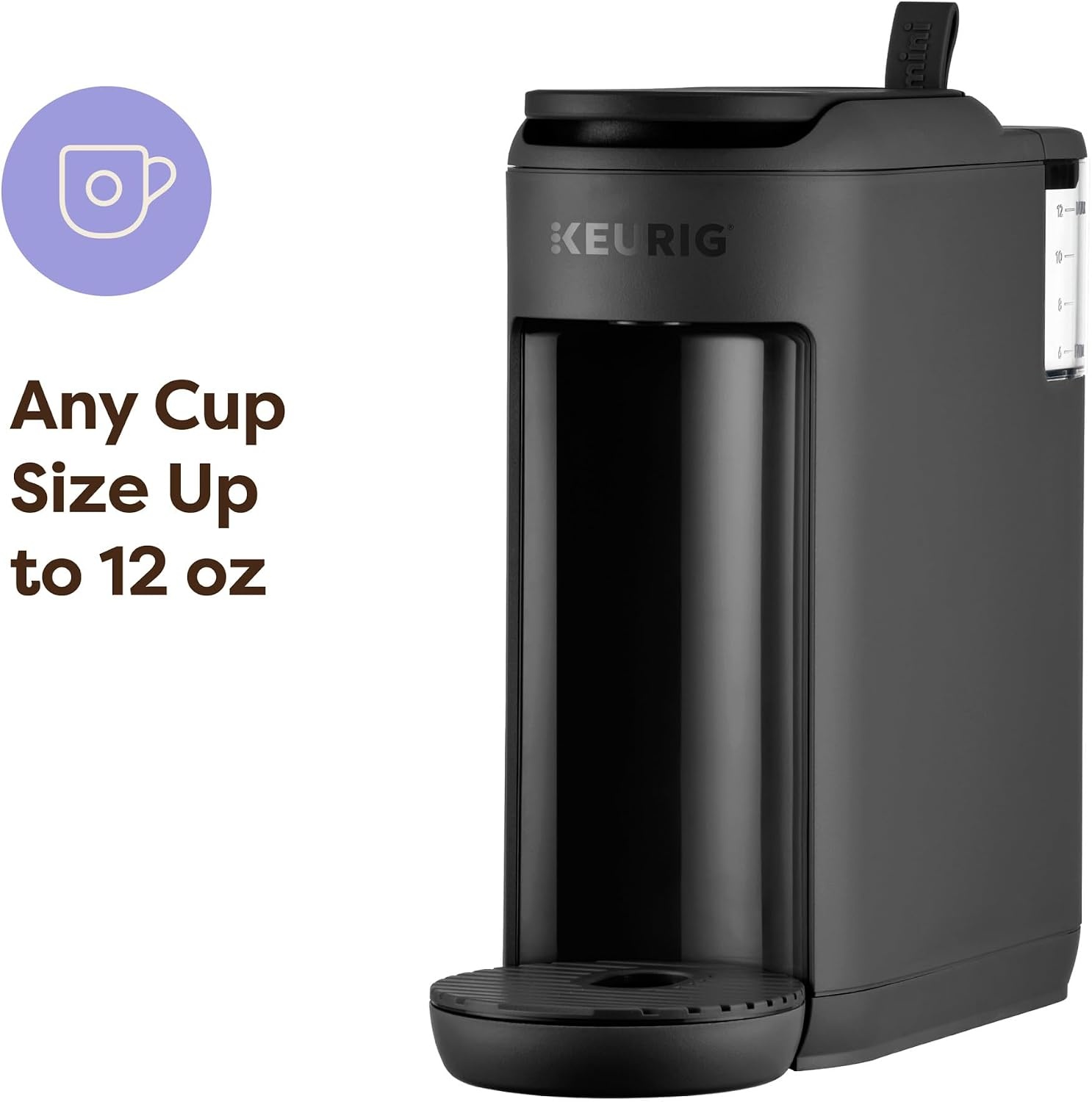 image:imageKeurig KMini Mate Single Serve Coffee Maker UltraCompact 4 Width Travel Mug Friendly Ideal Holiday Gift for Small Spaces Glamping GreenBlack