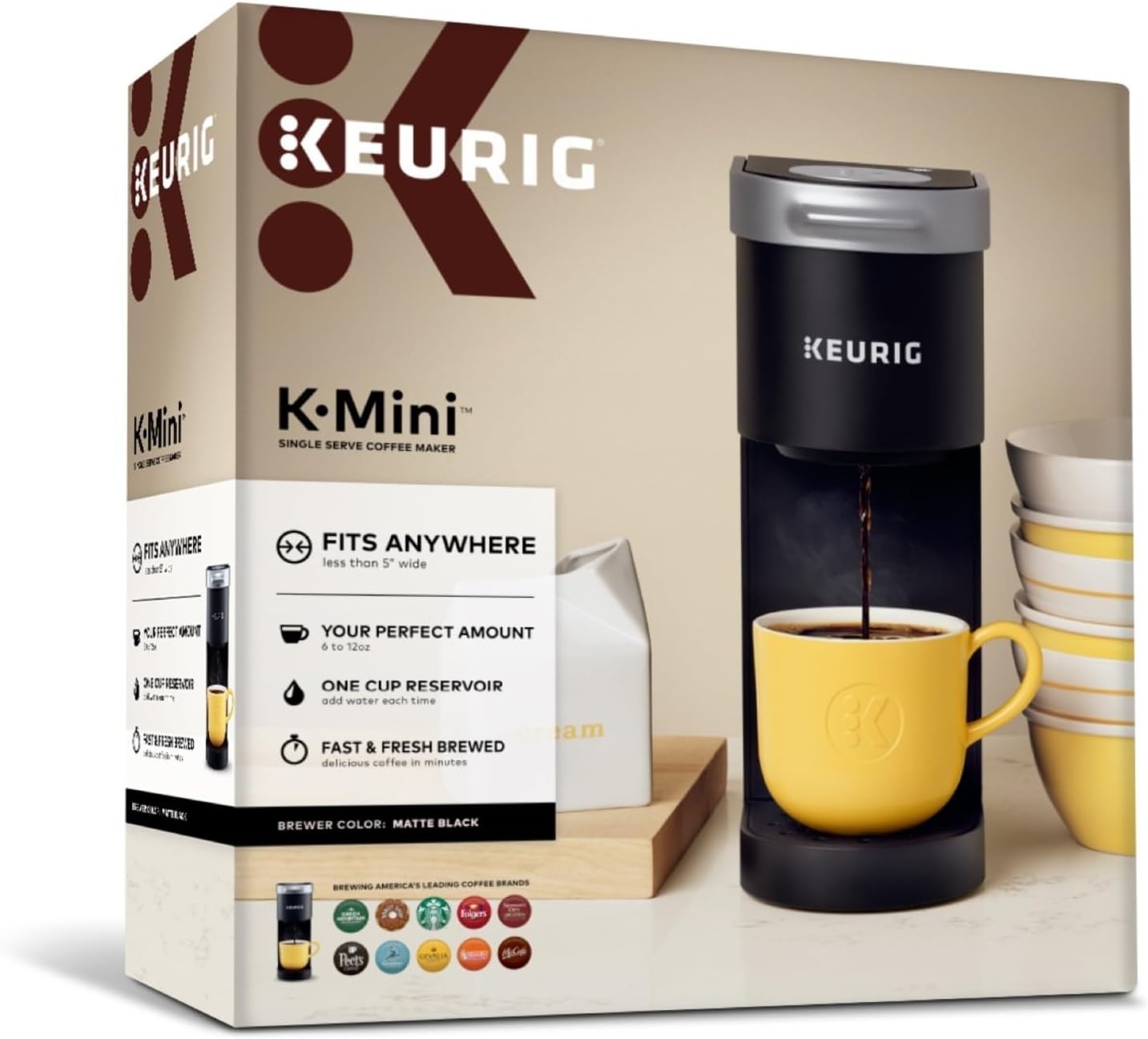 image:imageKeurig KMini Single Serve Coffee Maker OasisBlack