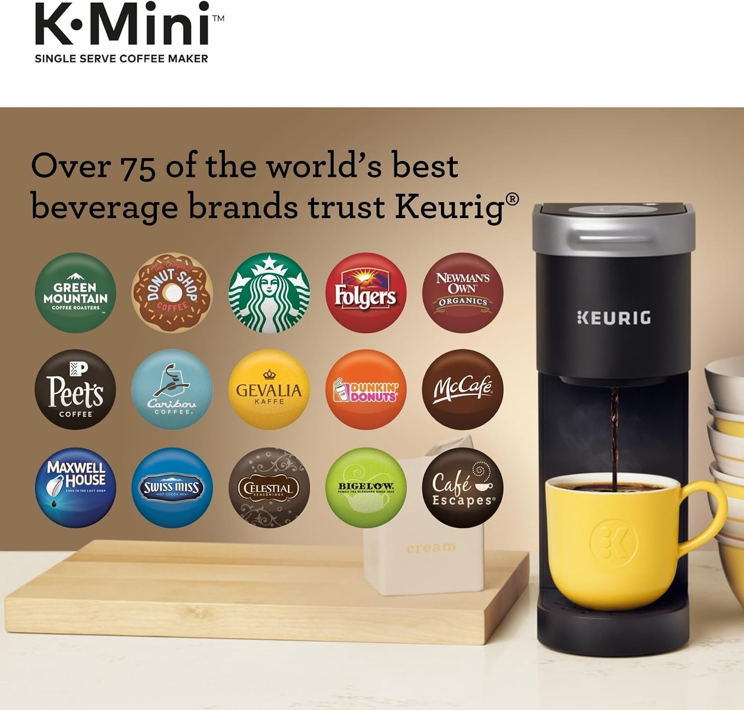 image:imageKeurig KMini Single Serve Coffee Maker OasisBlack