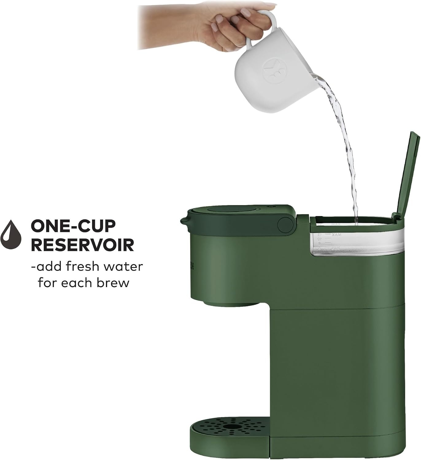image:imageKeurig KMini Single Serve Coffee Maker OasisEvergreen
