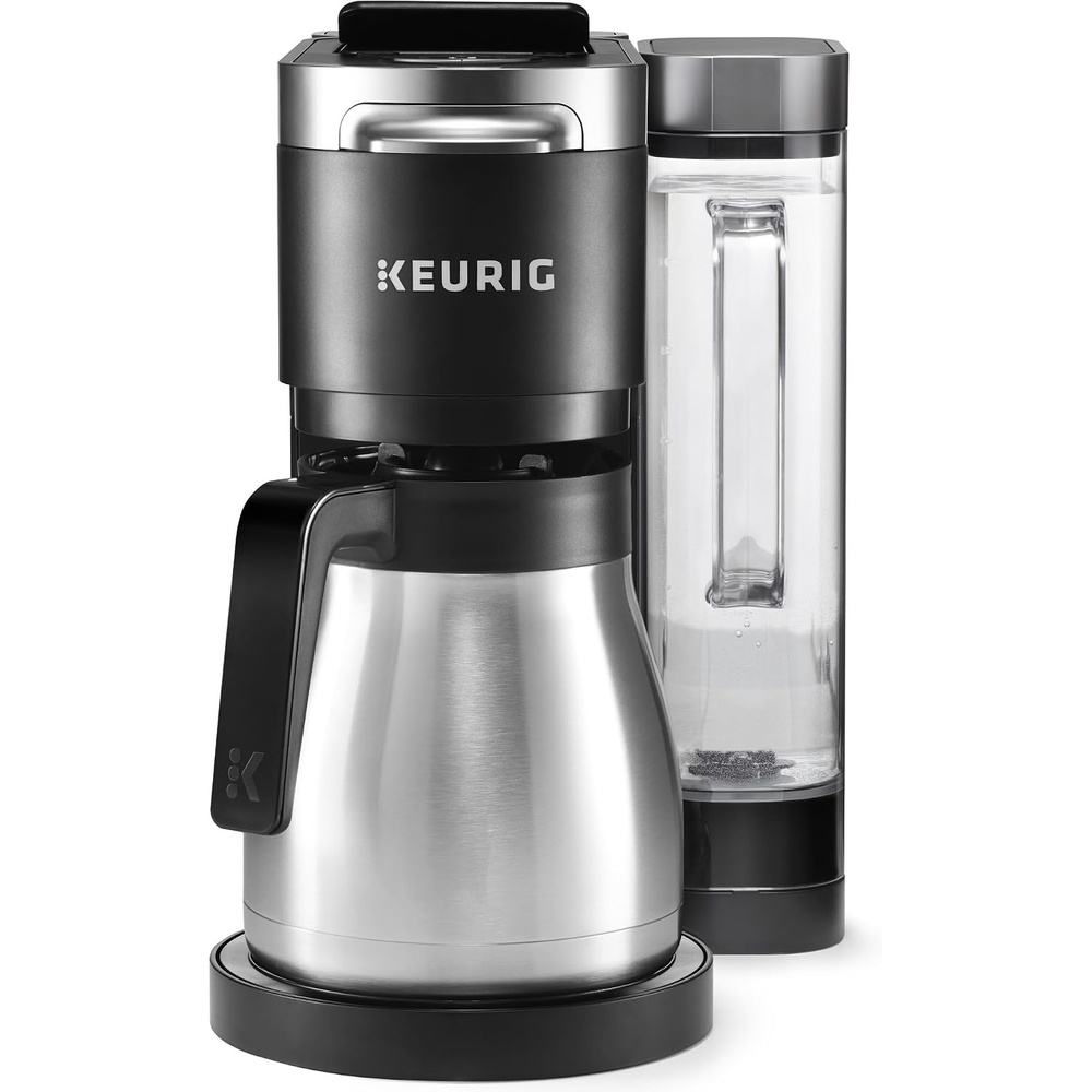 image:imageKeurig KDuo Plus Single Serve ampamp Carafe Coffee Maker MultiPosition 60oz Removable Reservoir Programmable Auto Brew Carafe Black