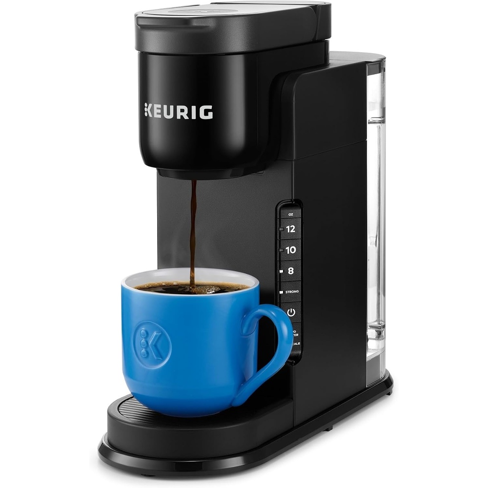image:imageKeurig KExpress Single Serve Coffee Maker Strong Brew Option 42oz Reservoir Sleek Design for Holiday Hosting ampamp Gifting Warm StoneBlack