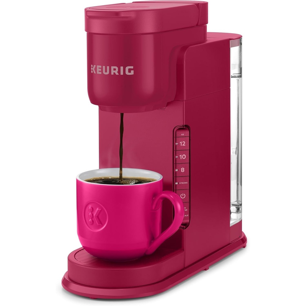 image:imageKeurig KExpress Single Serve Coffee Maker Strong Brew Option 42oz Reservoir Sleek Design for Holiday Hosting ampamp Gifting Warm StoneHoliday Berry