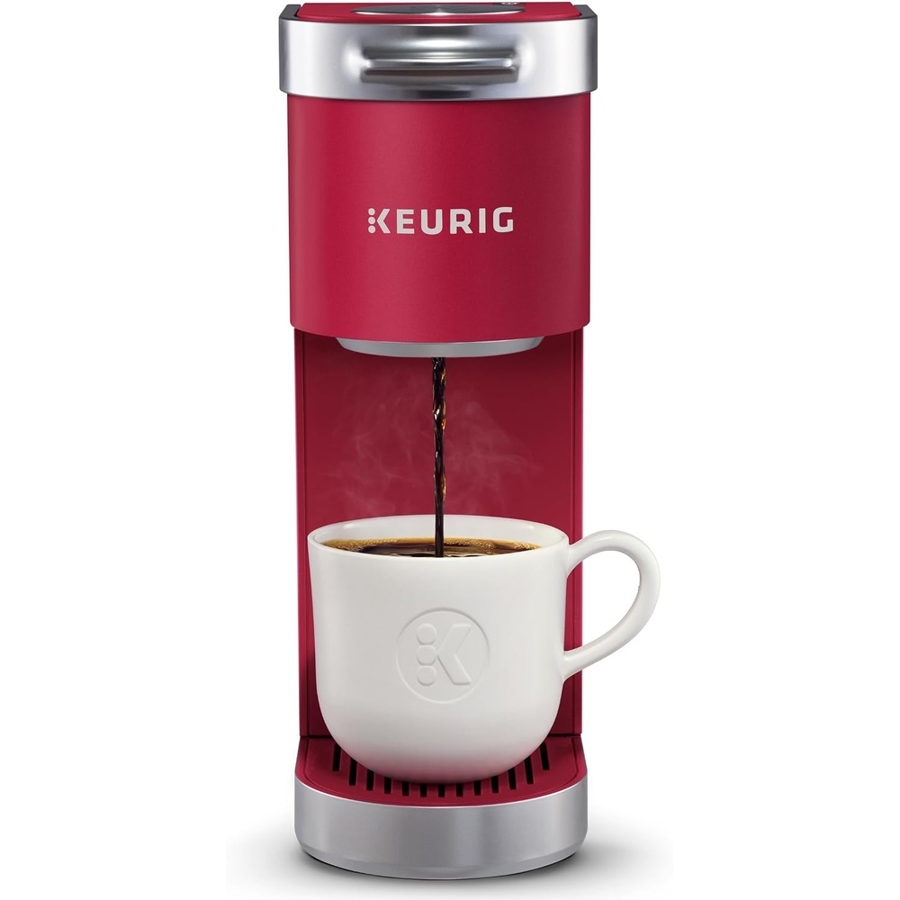 image:imageKeurig KMini Plus Single Serve KCup Pod Coffee Maker with 6 to 12oz Brew Size Stores up to 9 KCup Pods Travel Mug Friendly Cardinal RedCardinal Red