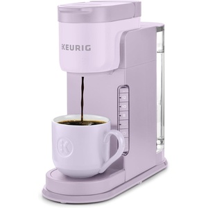 Keurig K-Express Single Serve Coffee Maker – Strong Brew Option, 42oz Reservoir, Sleek Design for Holiday Hosting & Gifting, Warm Stone(Lavender)