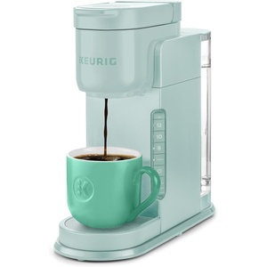 Keurig K-Express Single Serve Coffee Maker – Strong Brew Option, 42oz Reservoir, Sleek Design for Holiday Hosting & Gifting, Warm Stone(Mint)